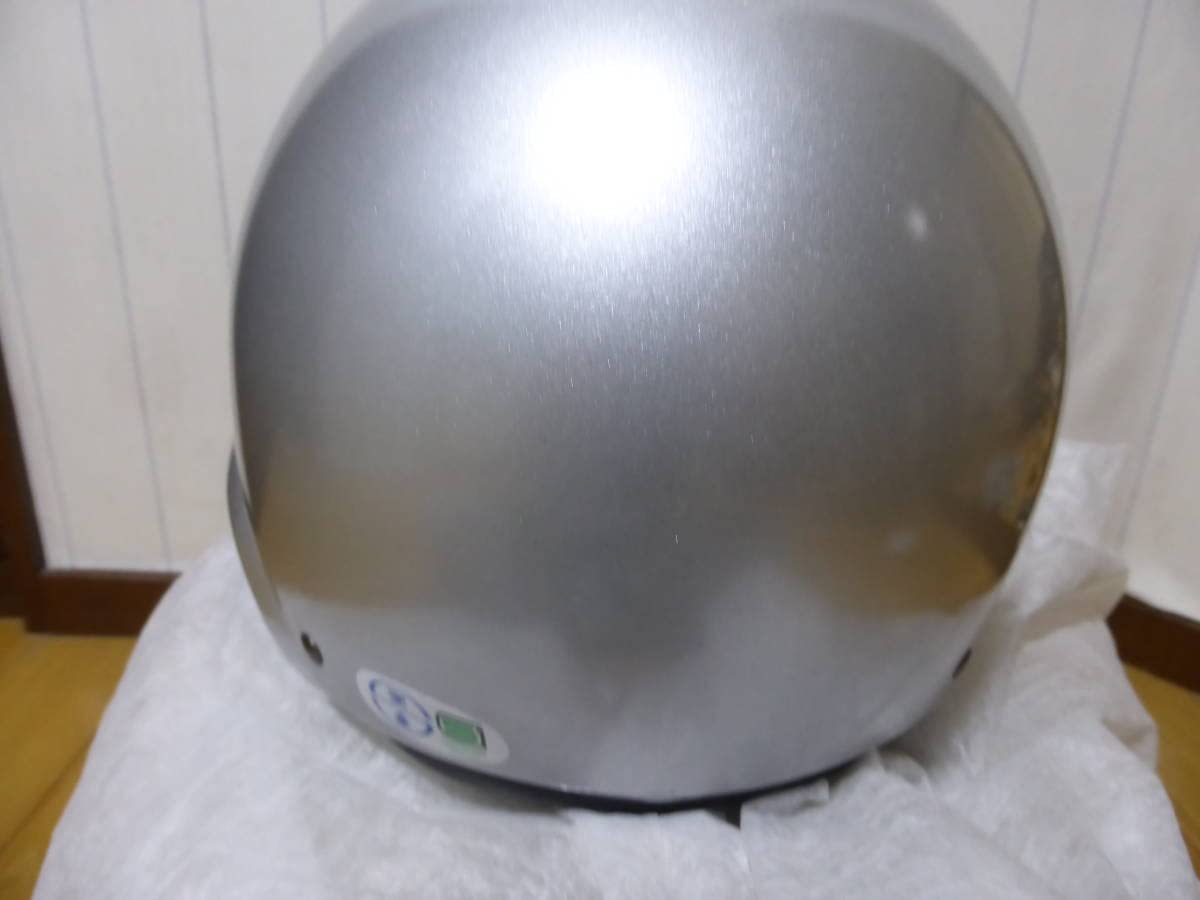 【新品・未使用】HONDA ホンダ PT-F32 レトロヘルメット Amazon.co.jp: HONDAホンダ PT-F33 シルバー ヘルメット Mサイズ